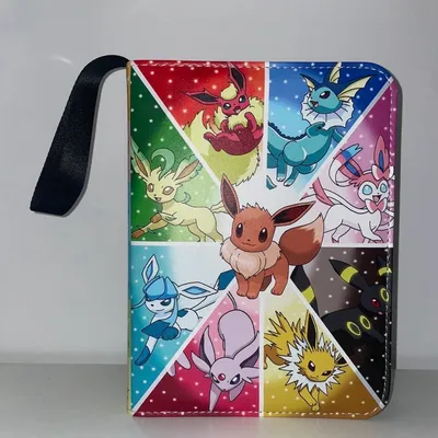 Classeur album Pokémon evoli et ses évolutions capacité 400 cartes neuf sous blister